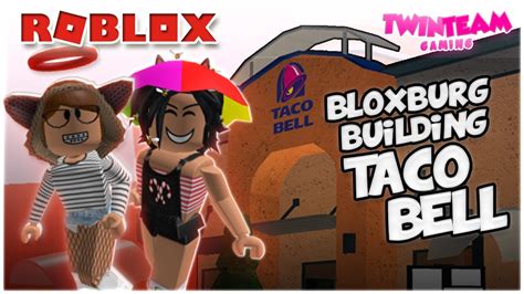 Building Taco Bell In Bloxburg Roblox Youtube