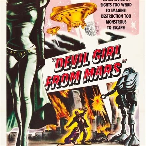 Devil Girl From Mars Fine Art Print 24 X 36 In Plaques And Signs From