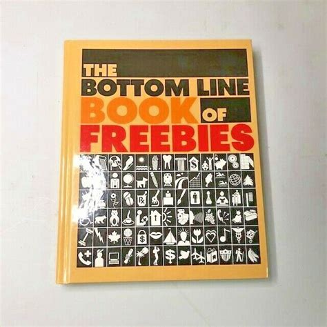 bottom line book of freebies by bottom line books editors hardcover for sale online ebay