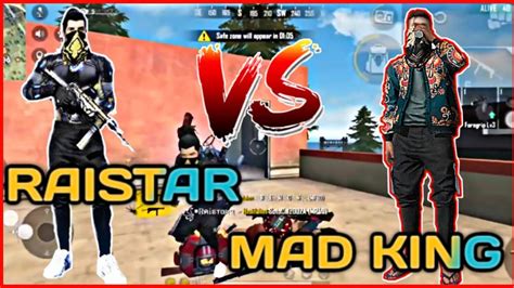 Players freely choose their starting point with their parachute and aim to stay in the safe zone for as long as possible. Raistar Vs Mad King Free Fire | Mad king - YouTube