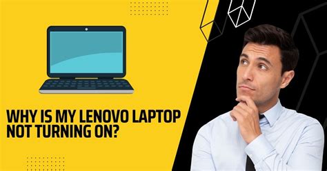 How To Fix A Lenovo Laptop That Wont Turn On 7 Fixes