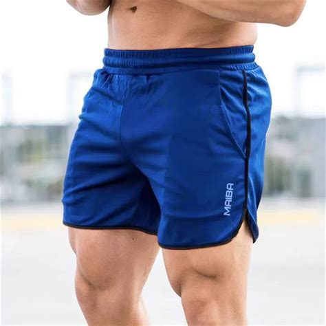 2022 new summer men sports running shorts jogging fitness shorts quick dry male gym workout