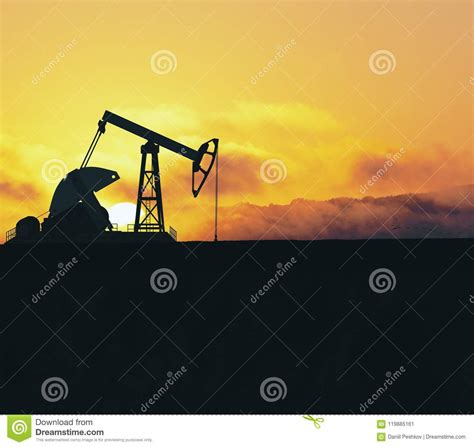 Mining And Quarrying Concept Stock Image Image Of Orange Oilfield