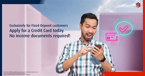 Minimum fixed deposit amounts of this offer are rmb100,000, usd10,000 or gbp5,000 respectively. Promotions | Secured Credit Card with Fixed Deposit