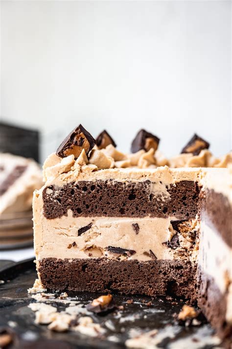 Chocolate Peanut Butter Ice Cream Cake Vegan And Gf Crowded Kitchen