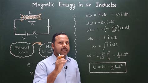 14 Energy Stored In An Inductor Class 12th Physics Handwritten Notes Cbse Youtube