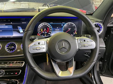 Mercedes E W213 Facelift Steering Wheel Unique Car Sound And Security