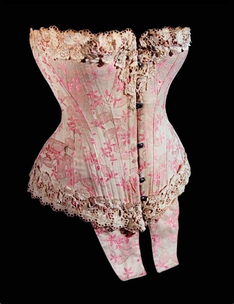1905 corset en satin broche lingerie corsets and swimwear lingerie vintage corset vintage