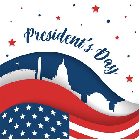 Presidents Day Background Illustration Vector 19605868 Vector Art At