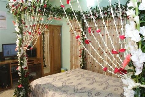 first night bed decoration with roses it can be spread over the whole krysfill myyearin