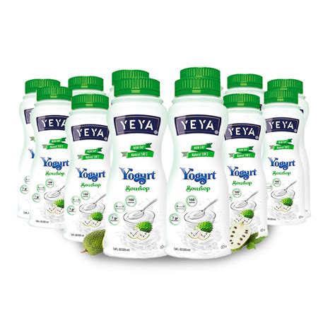 Combo Yogurt Pasteurizado Sin Grasa Natural Sabor Guan Bana Yeya