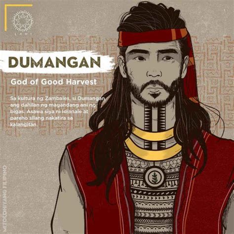 Dumangan God Of Good Harvest Philippine Mythology Filipino Art