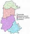 Mapa de Palencia | Provincias, Municipios, Turístico y Carreteras de ...
