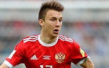 Golovin - Jugador estrella de la selección rusa - Marca