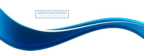 Blue Creative Business Wave Banner Background 694620 Vector Art At Vecteezy