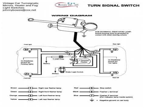 Any vehicle towing a trailer requires trailer connector wiring to safely connect the taillights, turn signals, brake lights and other necessary electrical systems. Grote 8 Wire Turn Signal Switch Wiring Diagram