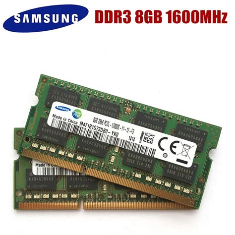 Samsung Memoria Ram Ddr3 Para Ordenador Portátil 1gb 2gb 4gb 8gb 1066 1333 1600 Mhz Pc3