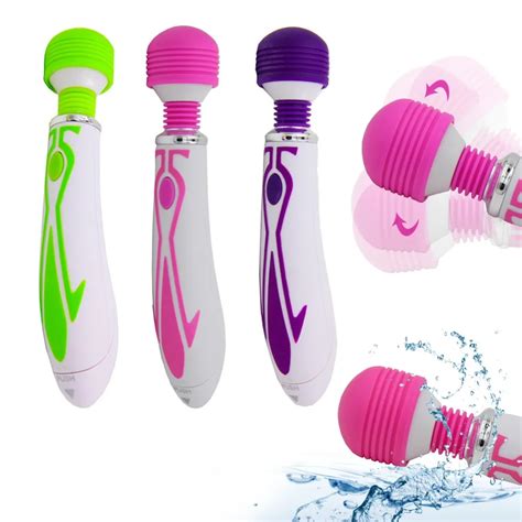 60 Speed Powerful Massage Stick Female Personal Full Body Magic Wand Massager In Vibrators From