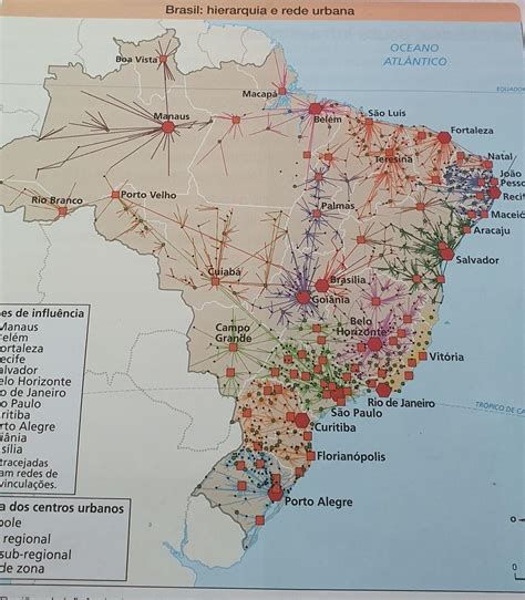 A Rede Urbana Se Distribui Igualmente Pelo Território Brasileiro Explique