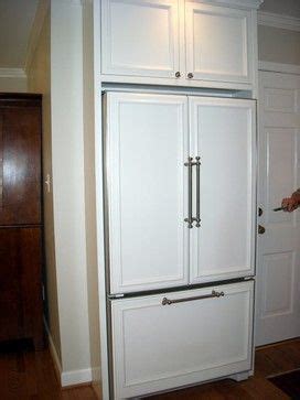 Wall cabinets recessed wall display cabinet black glass lockable wall hanging cabinets large door recessed aluminum display case. Recessed Refrigerator Design Ideas, Pictures, Remodel and ...