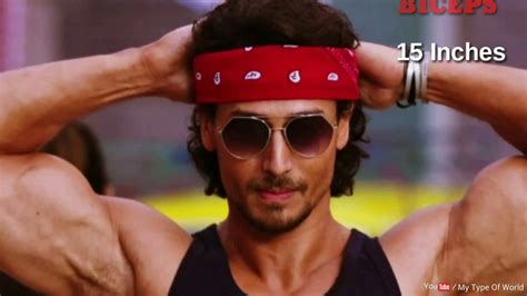 For Baaghi 2 Tiger Shroff Height Weight And Body Measurements