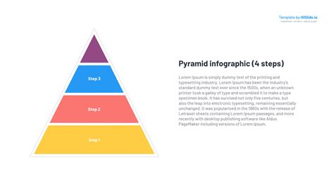 Blank Pyramid With 4 Levels Template Free Download