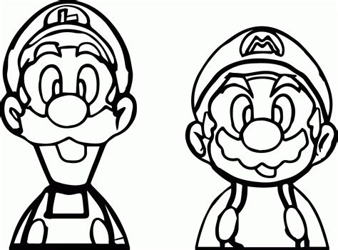 A video game with mario and goomba. Super Mario Bros Characters Coloring Pages - Coloring Home