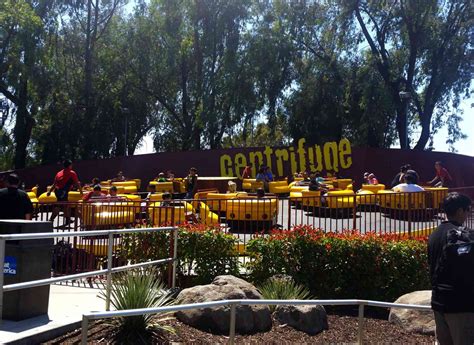Centrifuge Flat Ride At Californias Great America Parkz Theme Parks