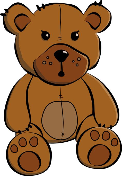 Simple Teddy Bear Drawing Clipart Best