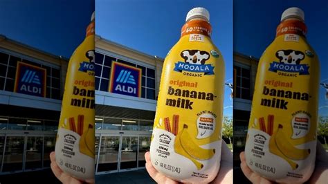Aldis Banana Flavored Milk Is Actually Plant Based