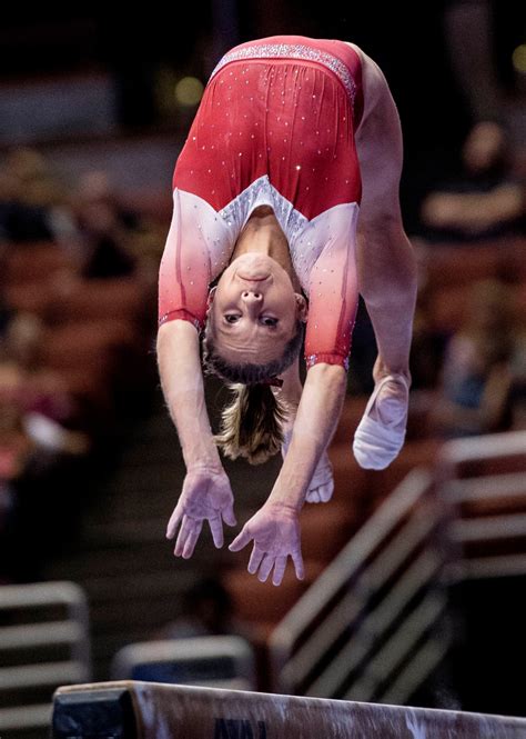 ragan smith shows why she s new face of usa gymnastics at pandg championships daily news