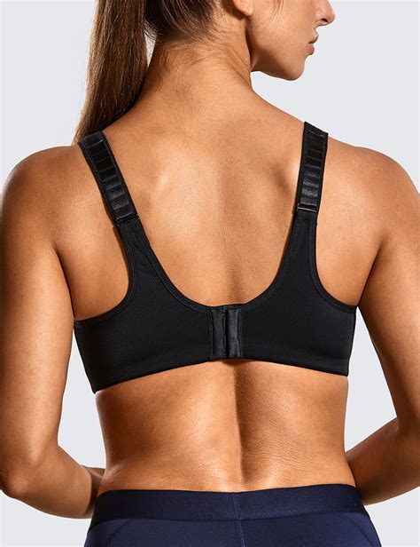 Enjoy your favourite exercise, at any level of intensity, in a sports bra crafted for pure comfort. SYROKAN Women's High Impact Sports Bra Underwire Firm ...