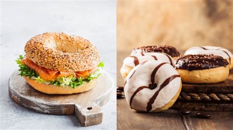 The Real Difference Between Donuts And Bagels