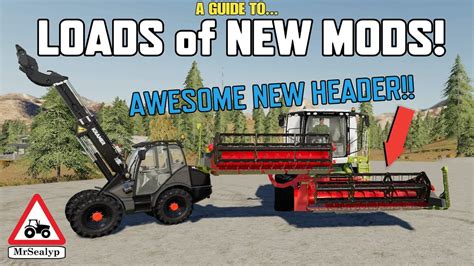 A Guide To Loads Of New Mods Awesome New Header Farming Simulator