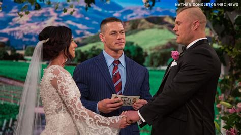 John Cena Officiates Wedding On Nbcs Today Photos Nbc Today Show