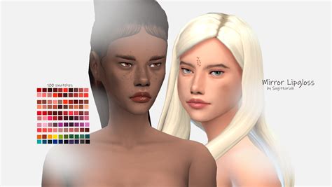 Sims 4 Lip Gloss Cc Your Need To Have — Snootysims