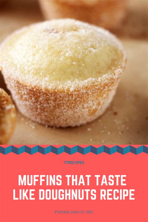 Set on a tray and allow to cool. MUFFINS THAT TASTE LIKE DOUGHNUTS RECIPE #MUFFINS THAT # ...