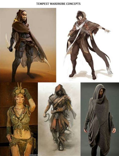 Tempest Wardrobe Ideas Post Apocalyptic Desert Desert Outfit Fantasy