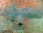 Impresión sol naciente - cuadros al óleo - Claude Monet