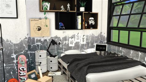 Teenage Bedroom From Models Sims 4 Sims 4 Downloads