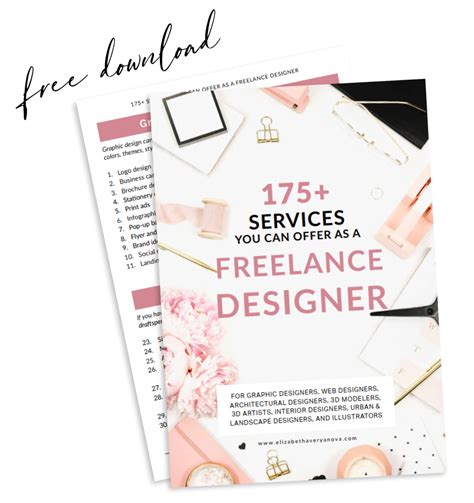 175 Freelance Design Services You Can Offer Studio Classica