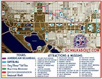 Washington dc visitor map - Washington dc visitors guide map (District ...