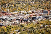 Aerial picture of Boulder City, Colorado, USA. Stock Photo by ...