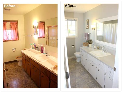 Bathroom Makeover Remodel Before And After 1960s Bathroom To Modern