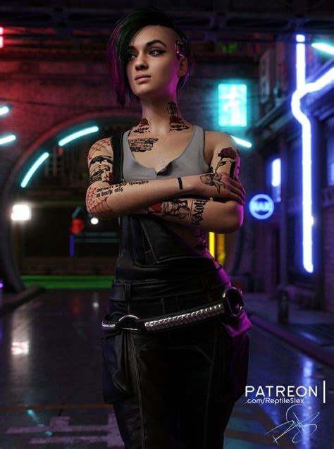 Pin By Jacob Bergmann On Cyberpunk 2077 In 2021 Cyberpunk Girl Judy