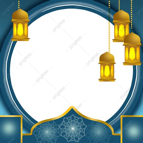 Borde De Ramadán Con Linterna Png Linterna Ornamento De Ramadán