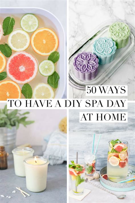 50 ways to have a diy spa day at home a thousand lights homemade spa diy spa day diy spa