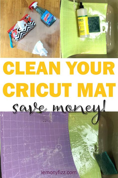 How to Clean a Cricut Mat: Quick and Easy | Cricut mat, Cricut tutorials, Diy cricut