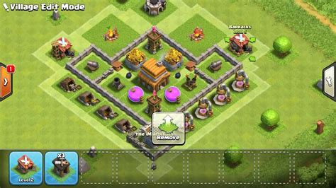 Coc Town Hall 4 New Best Town Hall 4 Th4 Base With Replay 2019