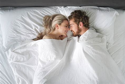Couples Making Out In Bed Pic Stock Photos Pictures And Royalty Free